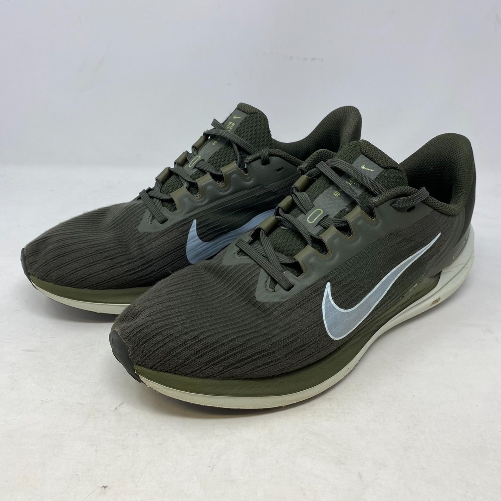 Nike Air Winflo 9 Green Sequoia‎ Blue Road Running Shoes DD6203-300 Mens Size 11